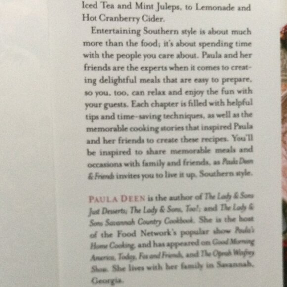 Paul Deen & Friends Cookbook - Picture 5 of 14